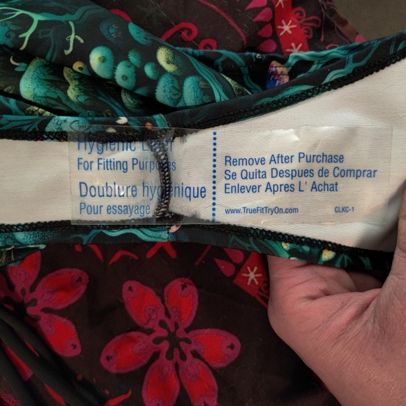 NWT Faewood Slit Sideboob Bodysuit with Leg Straps - Picture 5 of 5